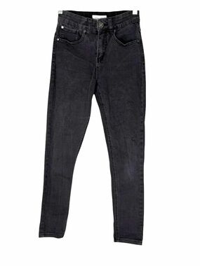 Tribal Jeans Sophia Curvy Lowrise Skinny Jeans Denim Pants Black 0?